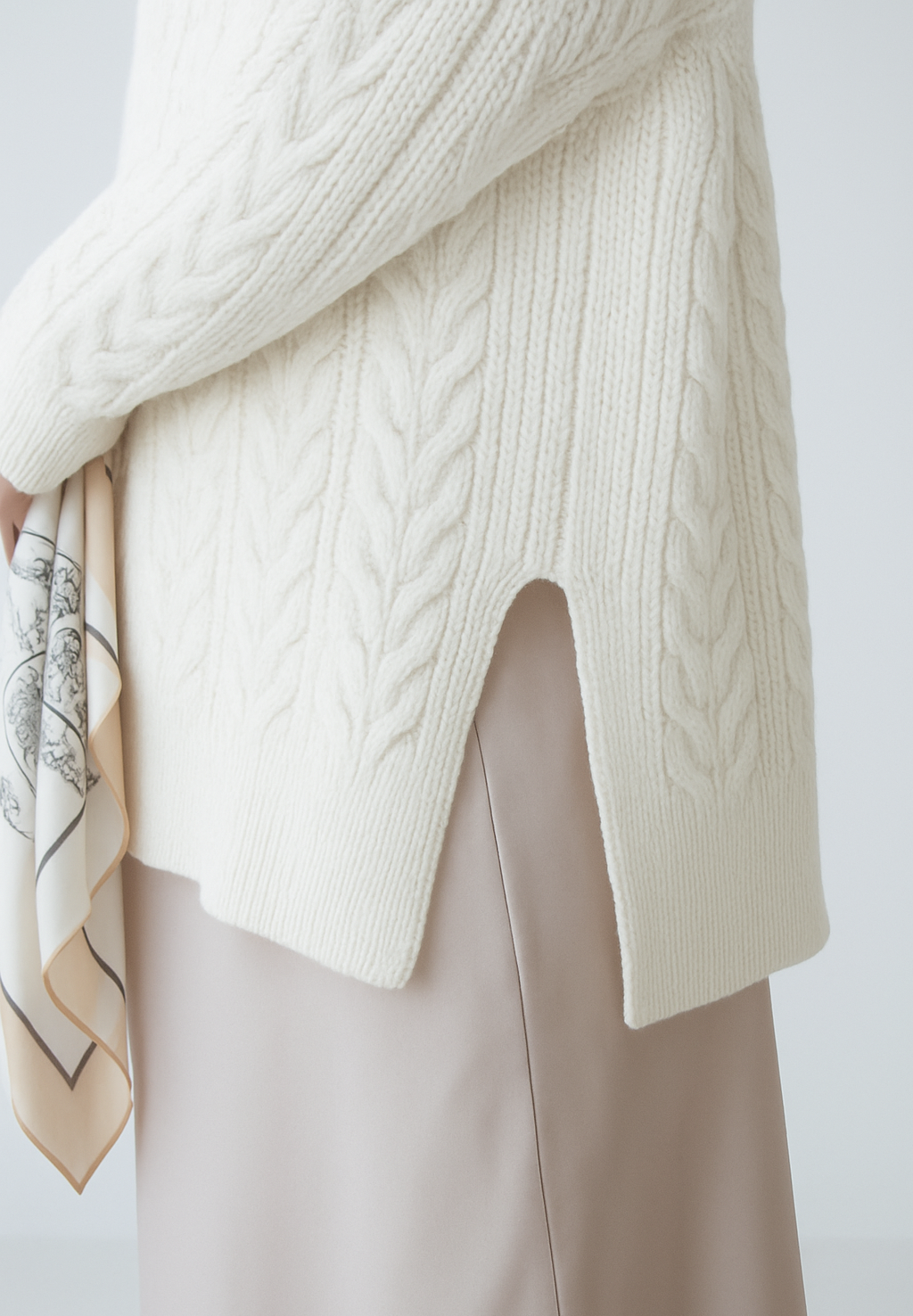 Off-White Slit Sweater