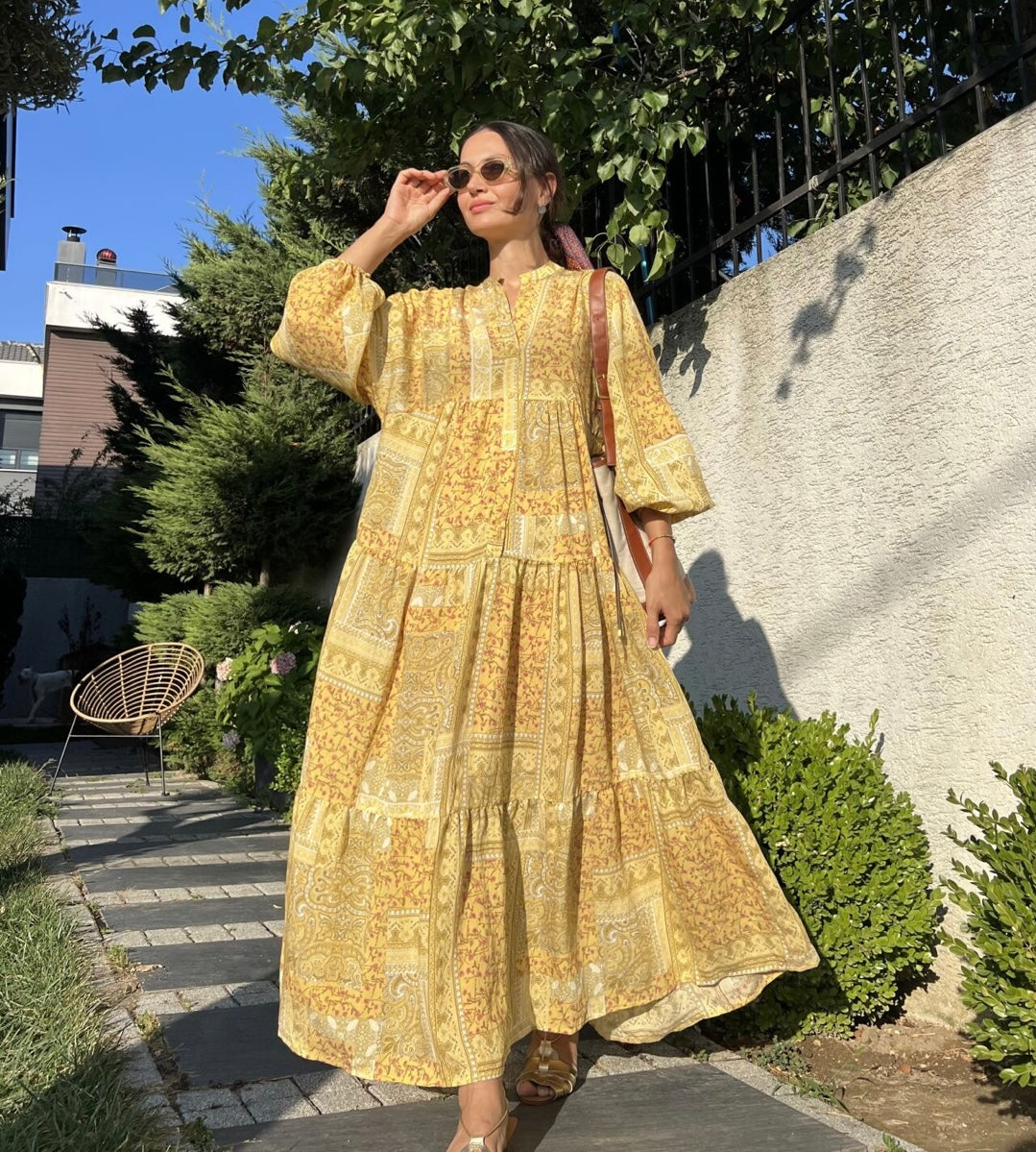 Bright Yelow Dress