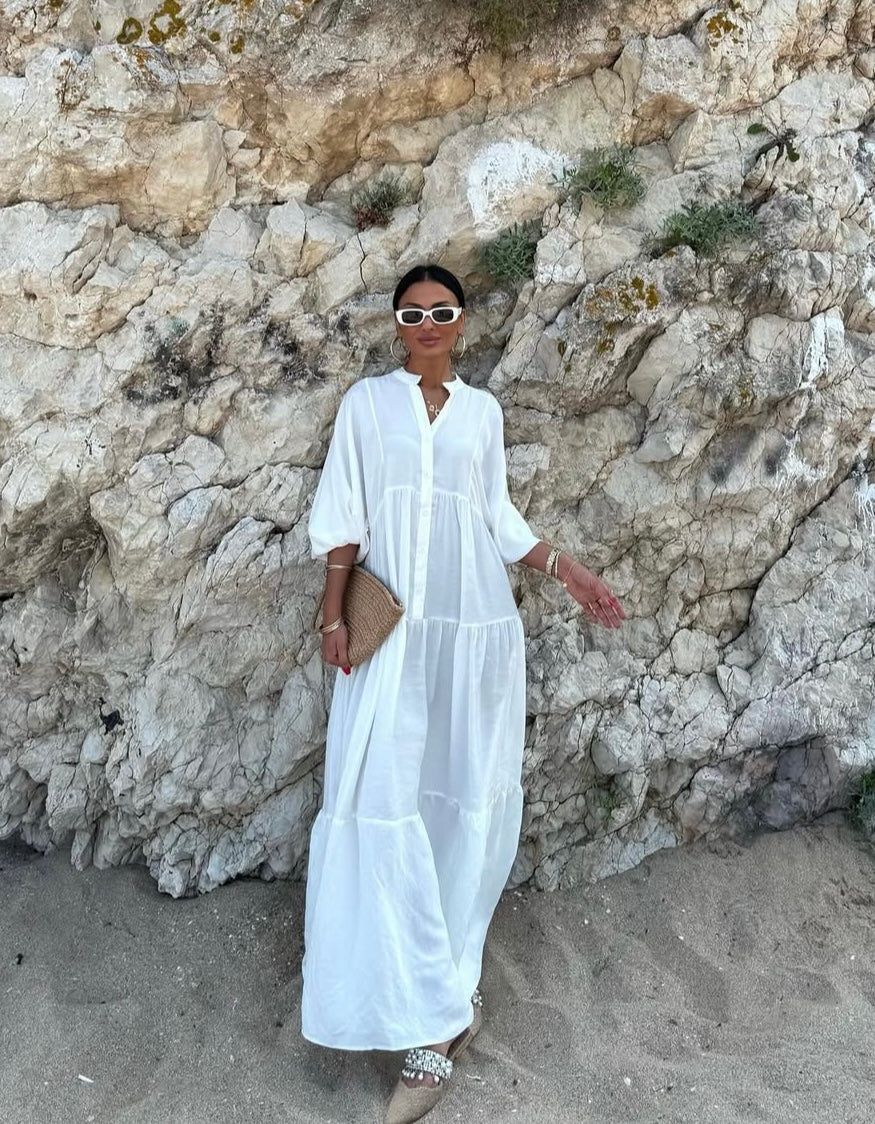 Basic White Dress