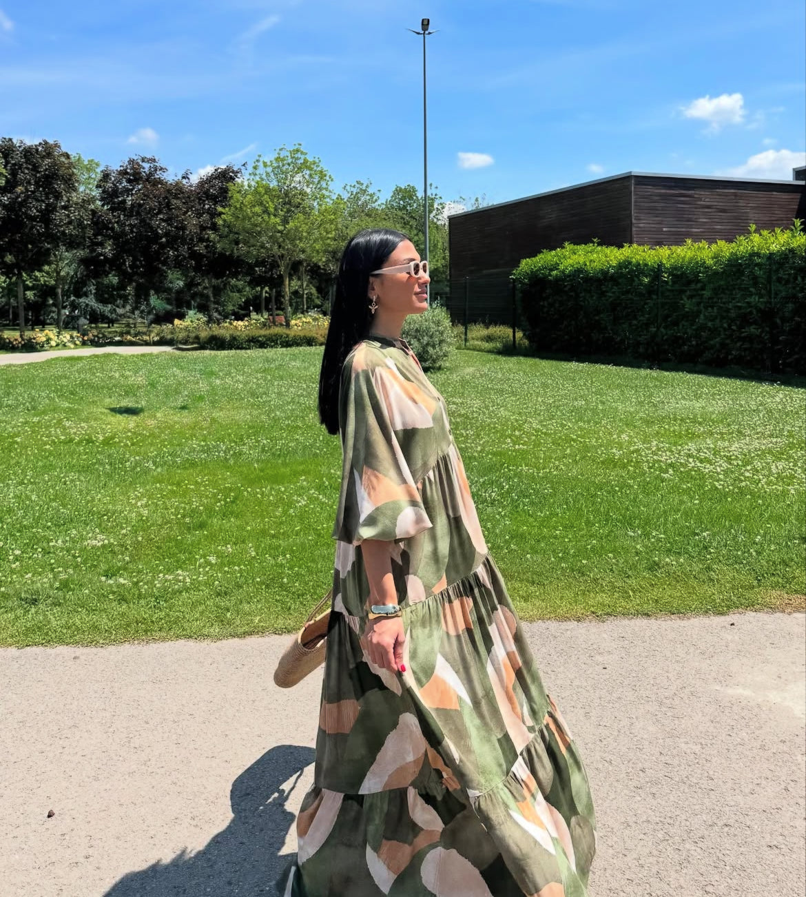 Patterned Dress