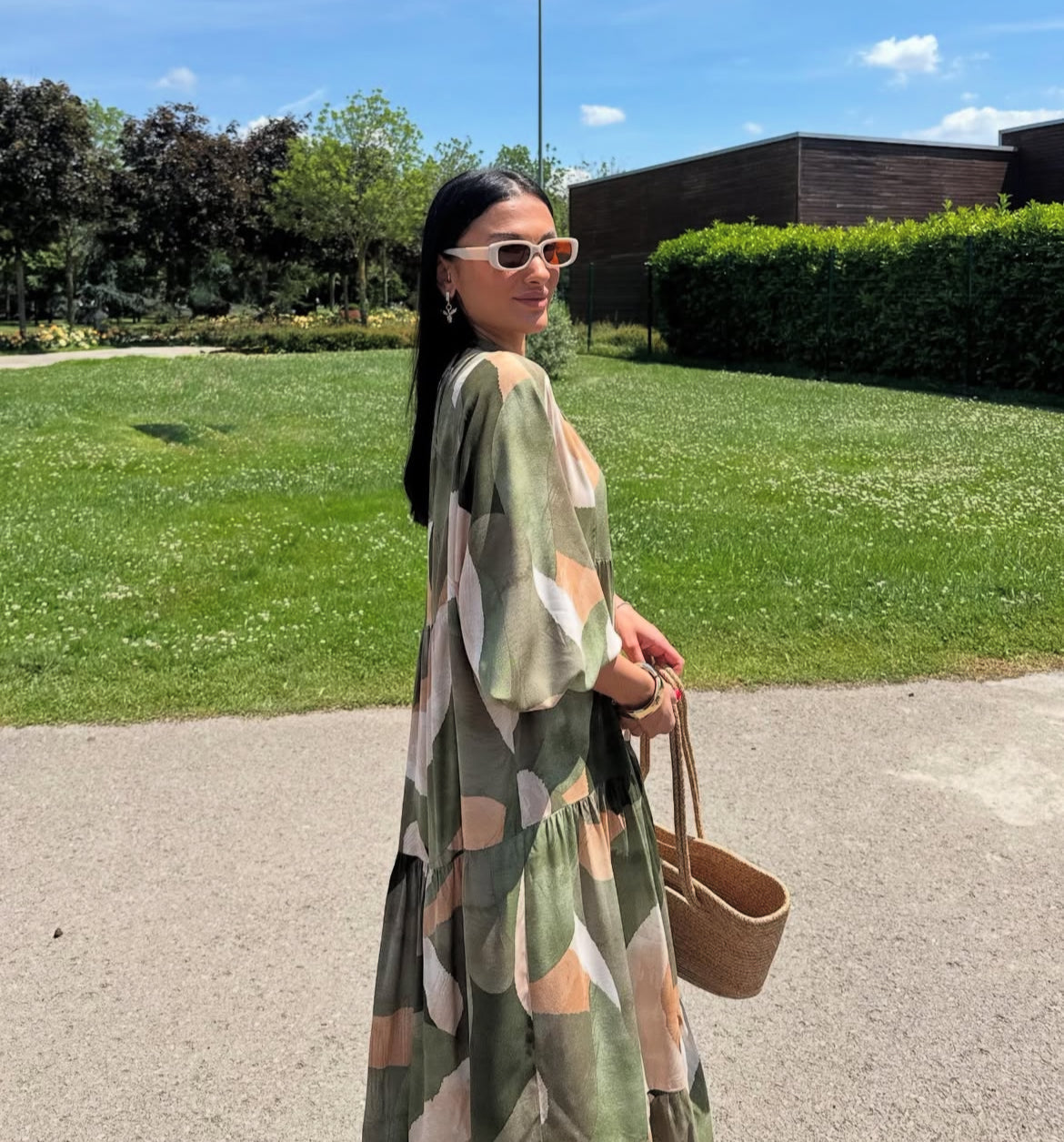 Patterned Dress