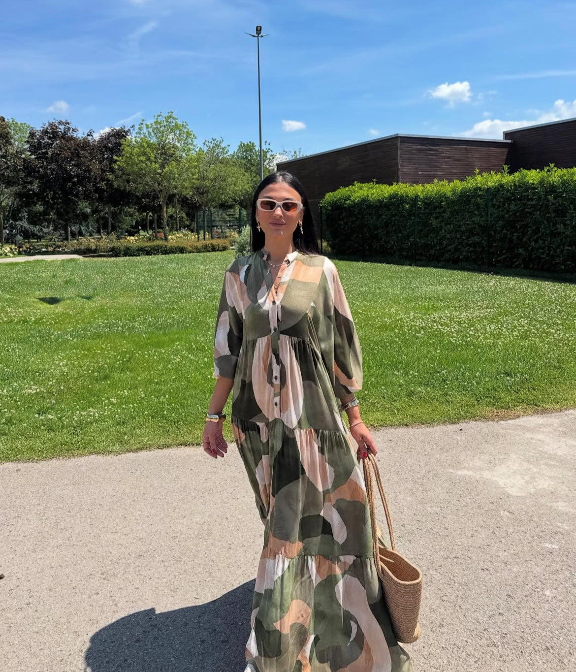 Patterned Dress