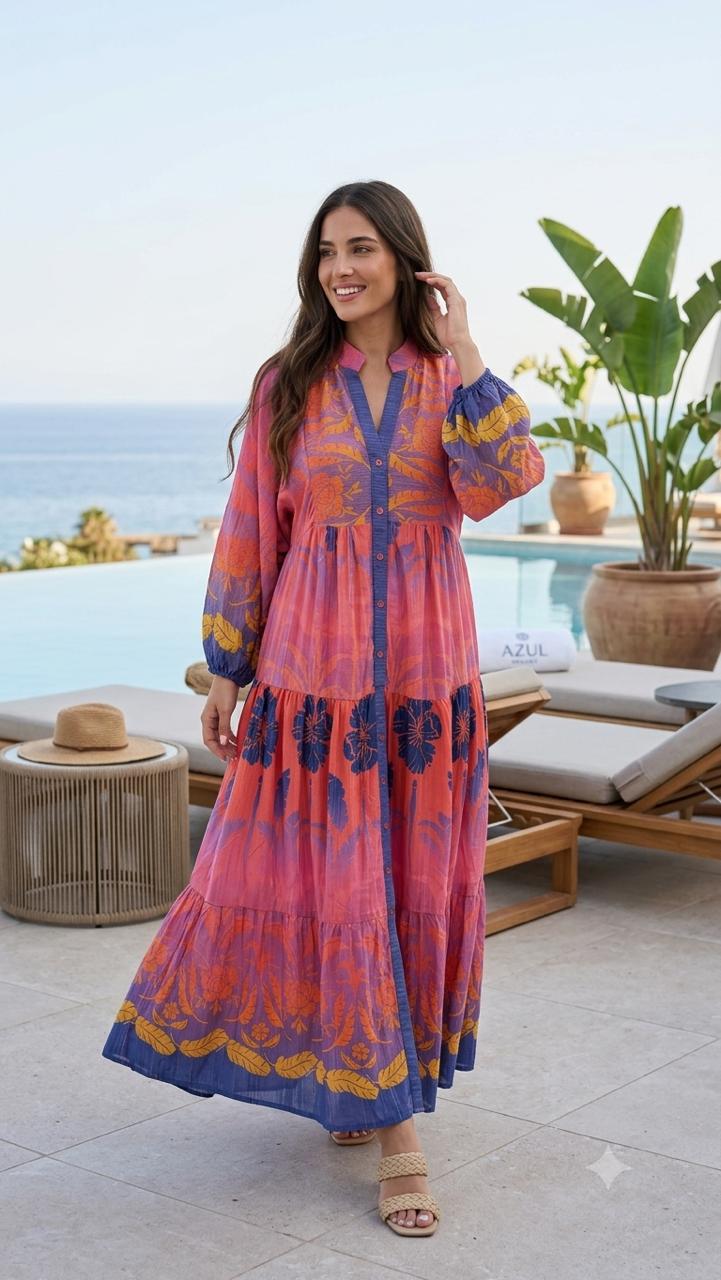 Multicolored Dress