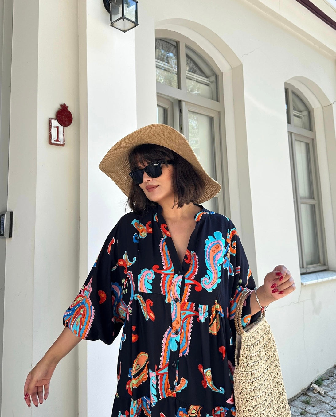 Black Bohemian Dress