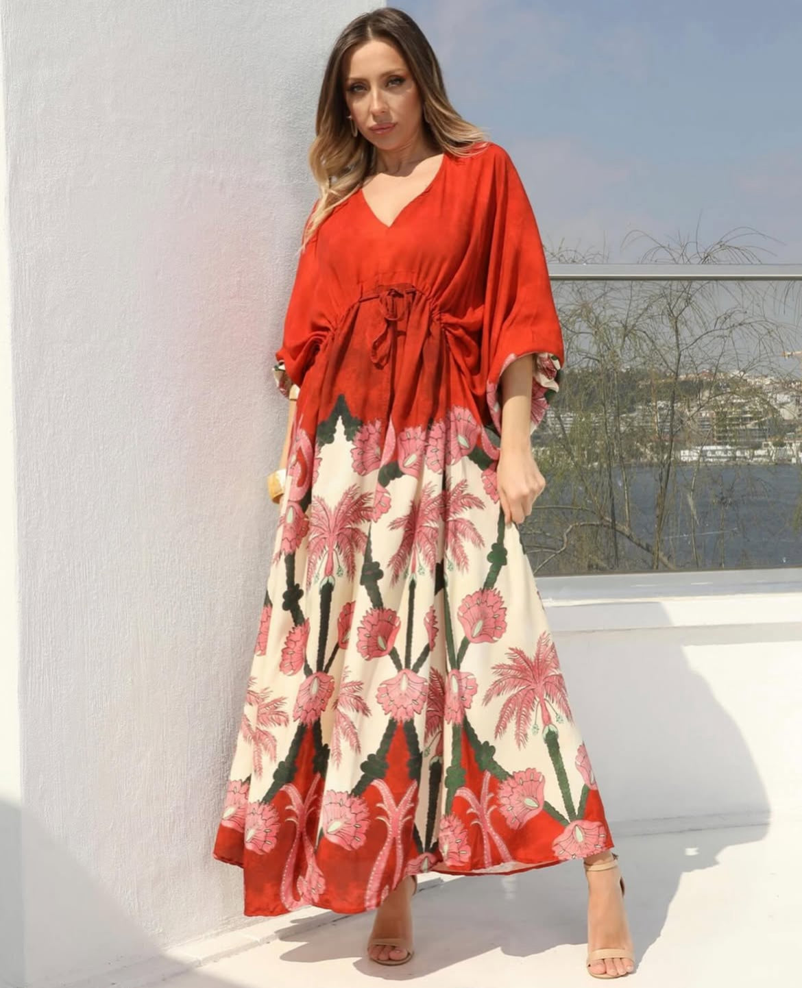 Bohemian Floral Dress