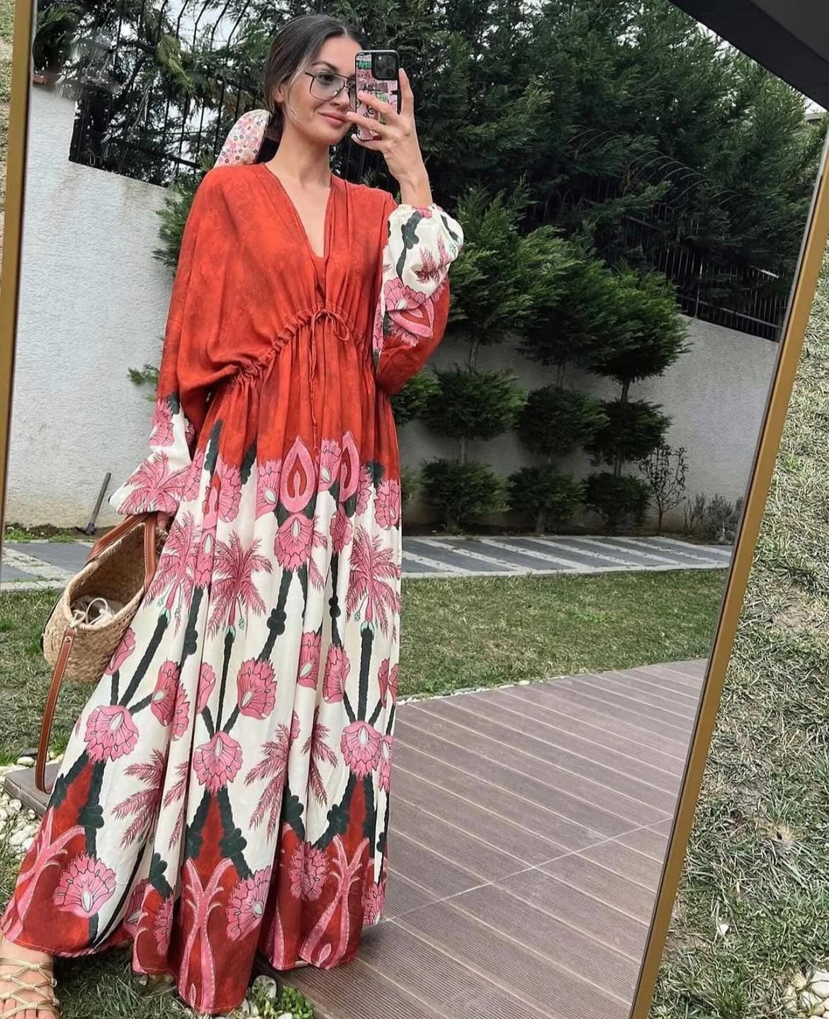 Bohemian Floral Dress