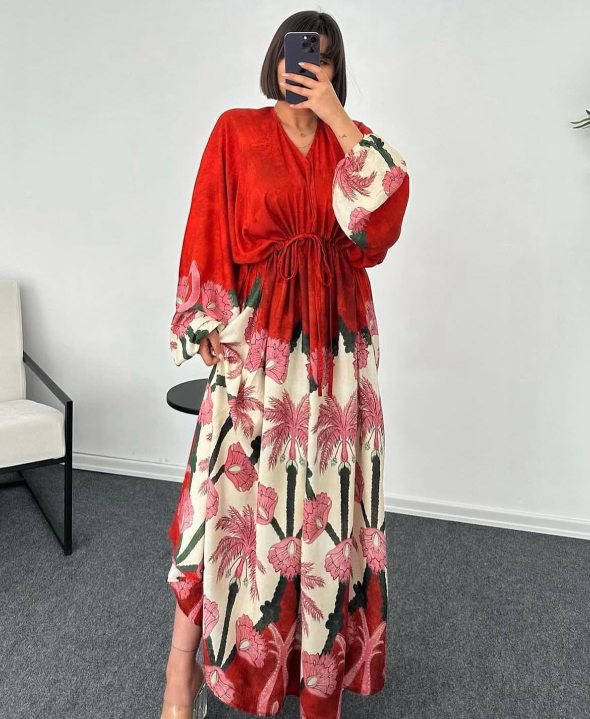 Bohemian Floral Dress