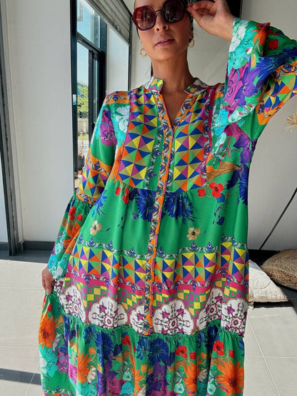 Multicolored Dress