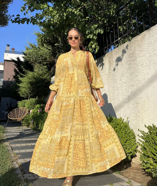 Bright Yelow Dress