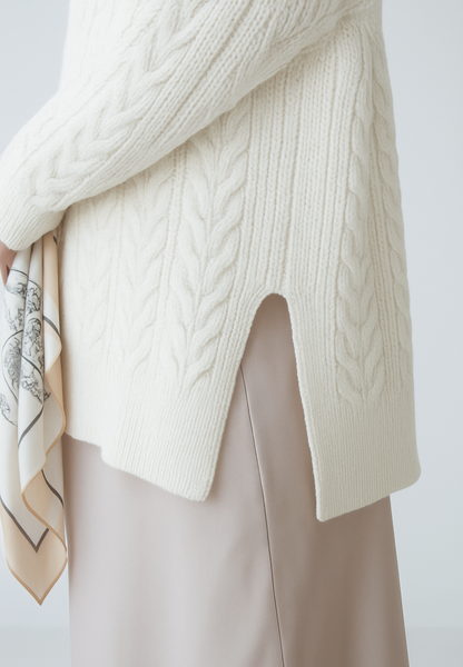 Off-White Slit Sweater