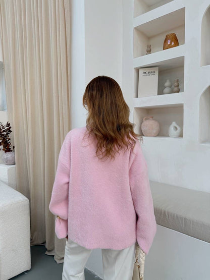 Pink Fluff Sweater