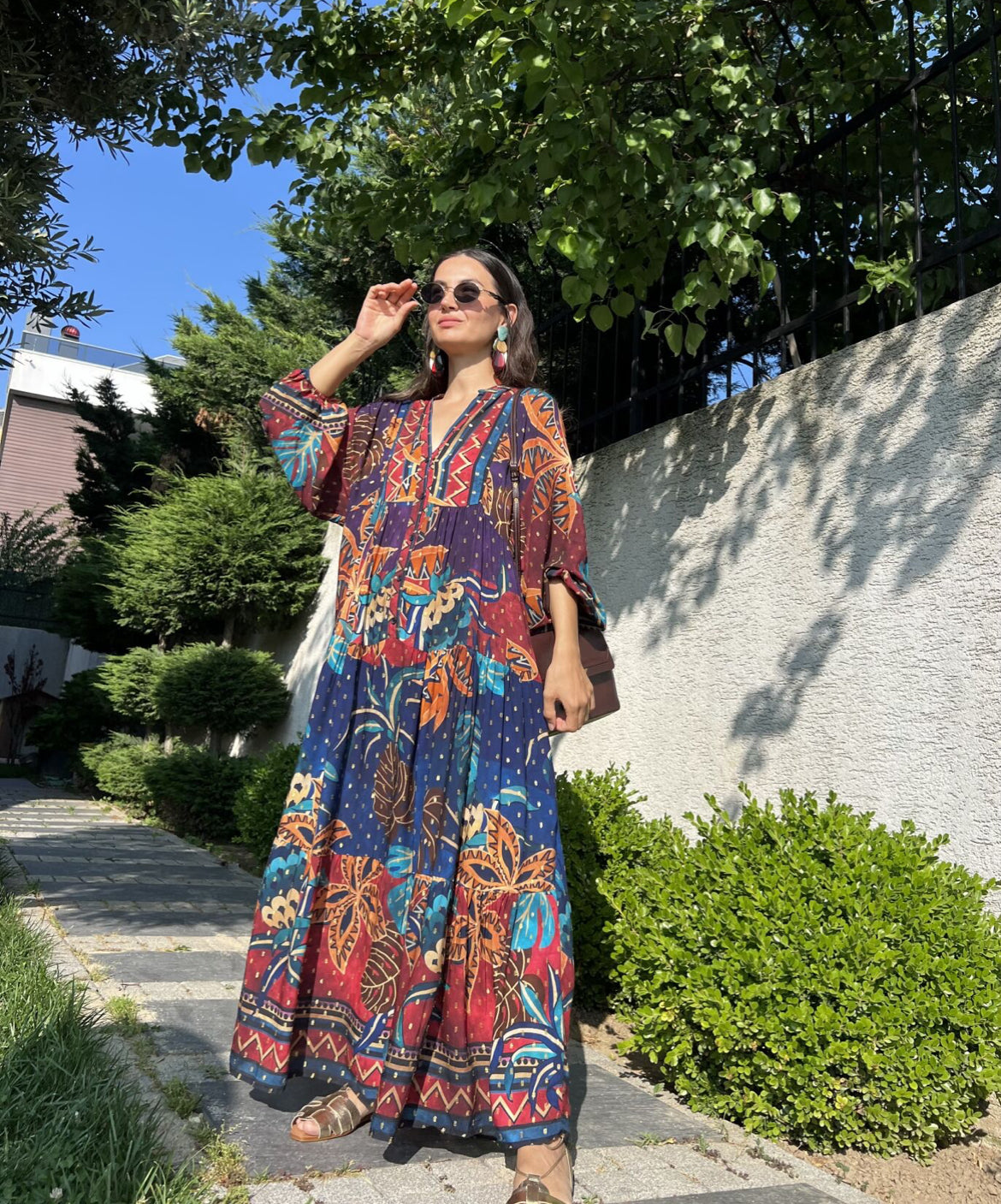 Bohemian Leafs Dress