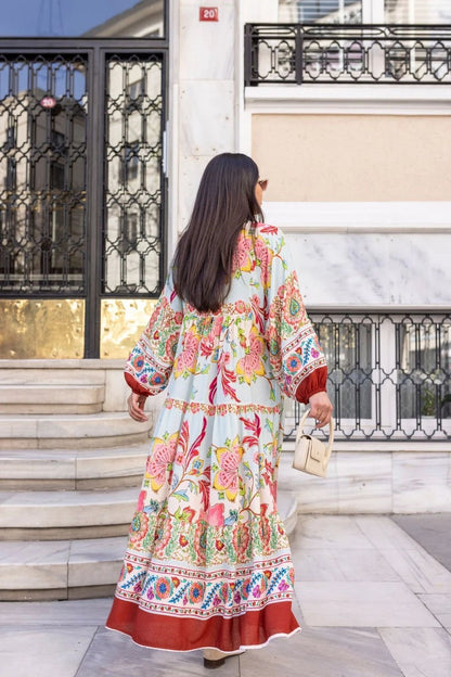 Bohemian Multicolored Dress
