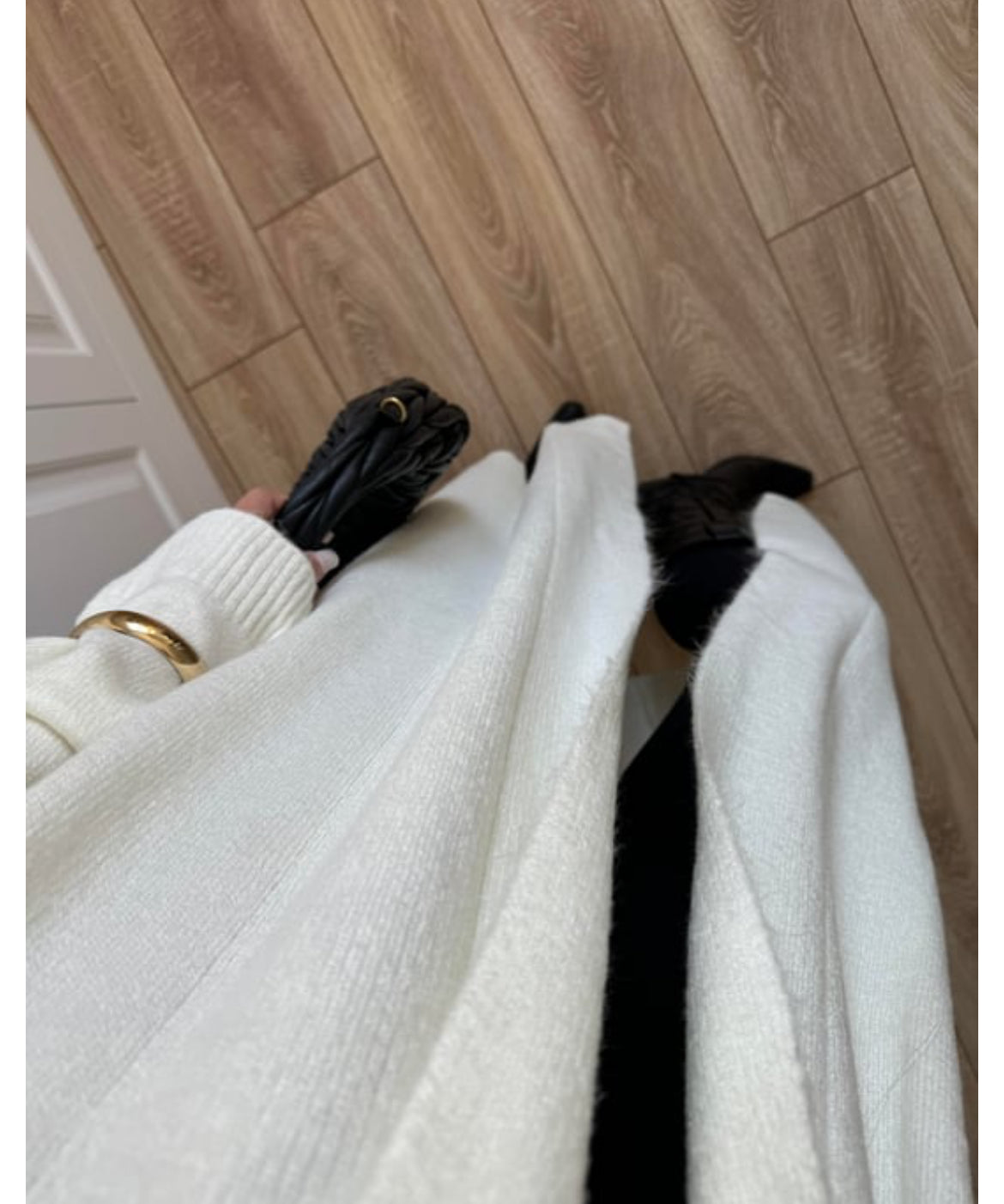 White Triko Cardigan