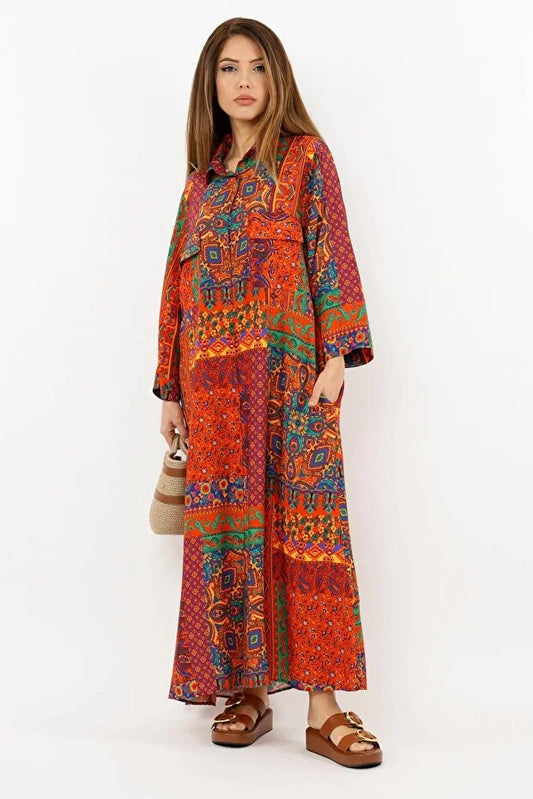Havana Bohemian Shirt Dress