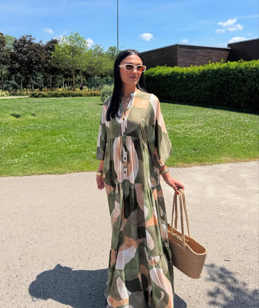Patterned Dress