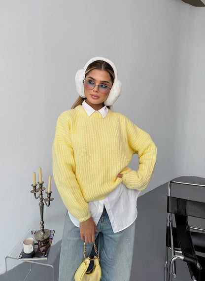 Butter Yellow Sweater