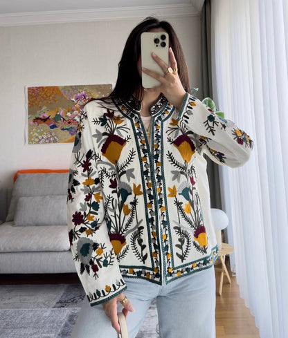 Colorful Printed Jacket