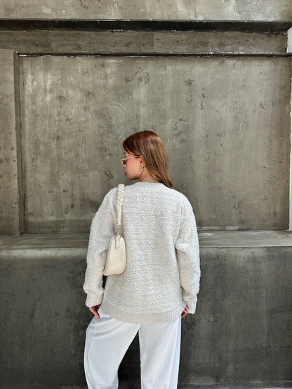 Chic Buttoned Cardigan