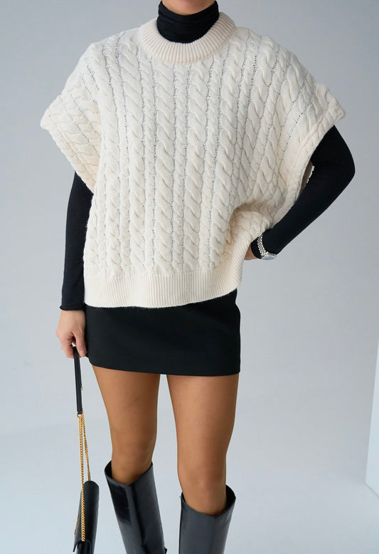 Creamy White Vest