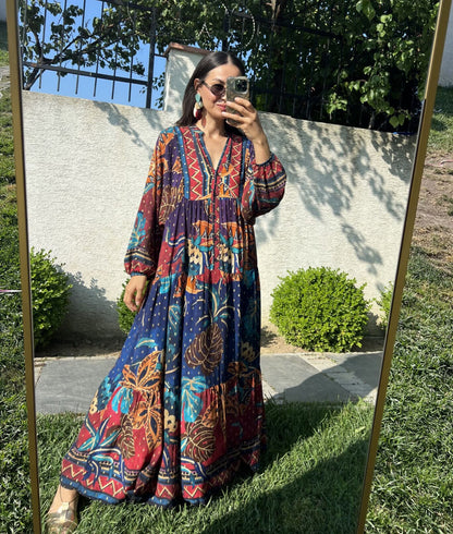 Bohemian Leafs Dress
