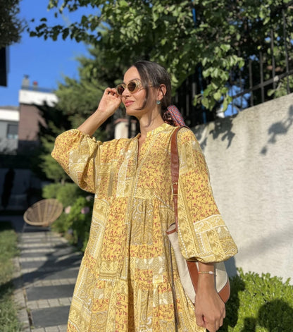 Bright Yelow Dress
