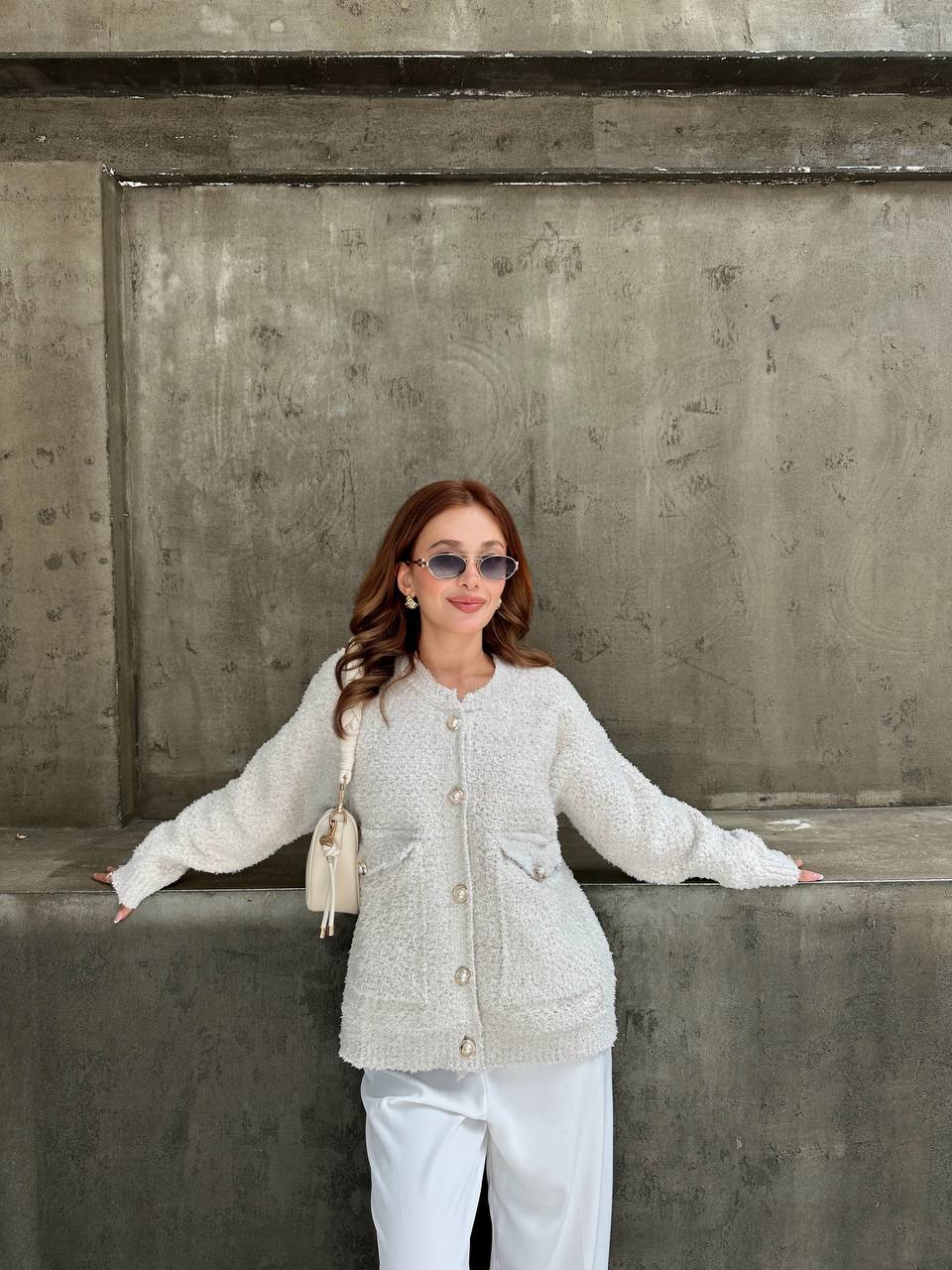 Chic Buttoned Cardigan