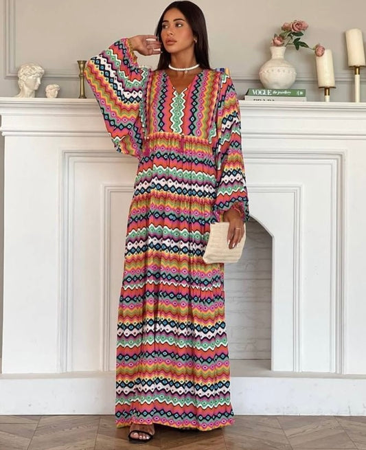 Multicolored Dress