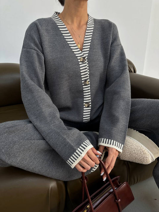 Grey Knit Set