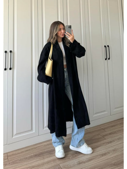 Black Triko Cardigan