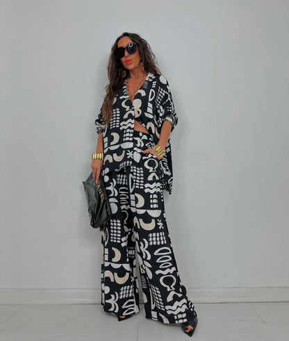 Black x White Set