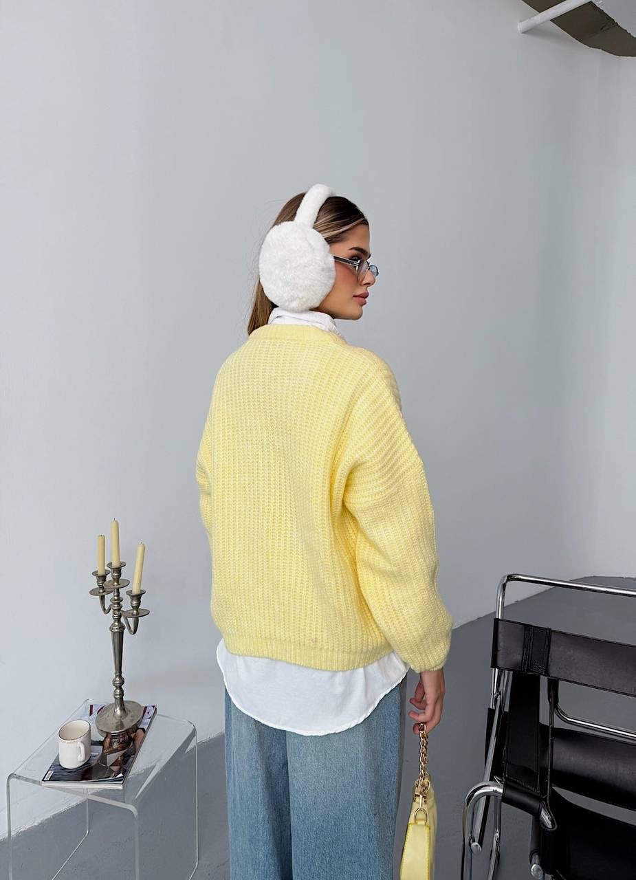 Butter Yellow Sweater