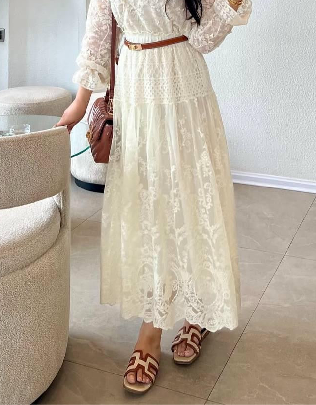 Creamy White Skirt