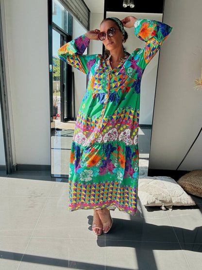 Multicolored Dress