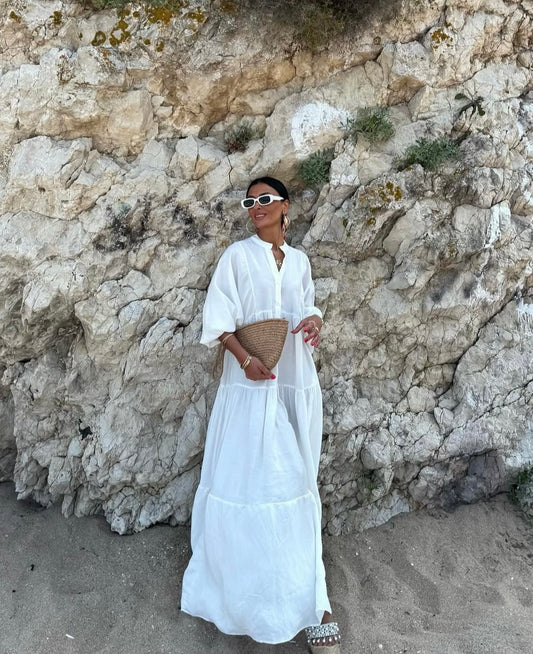 Basic White Dress