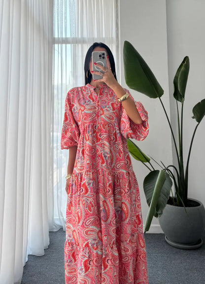 Boho Reddish Dress