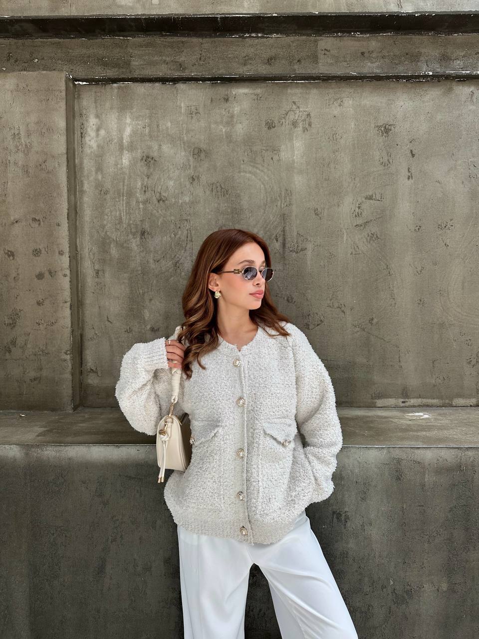 Chic Buttoned Cardigan