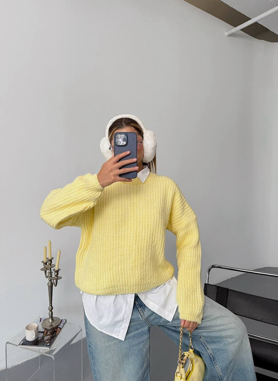 Butter Yellow Sweater