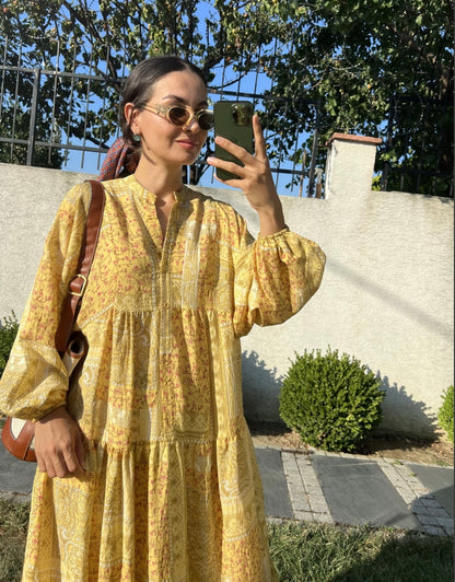 Bright Yelow Dress