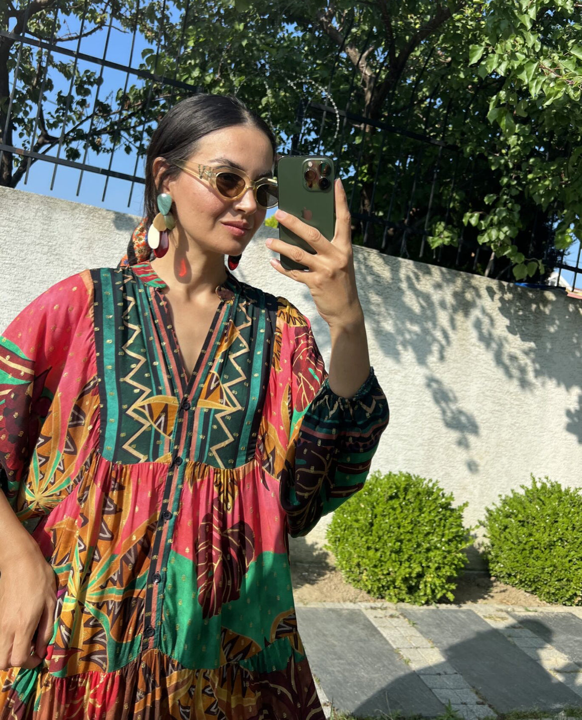 Bohemian Leafs Dress