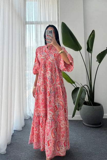 Boho Reddish Dress