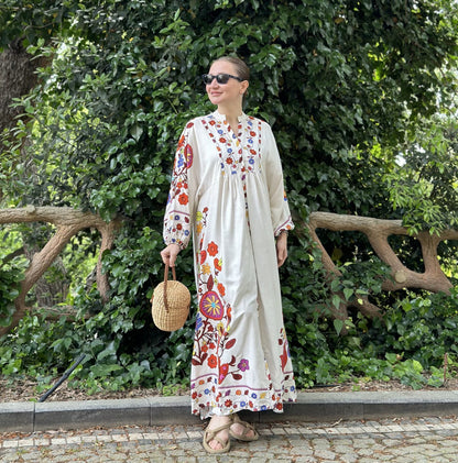 Off-white Blossom Dress