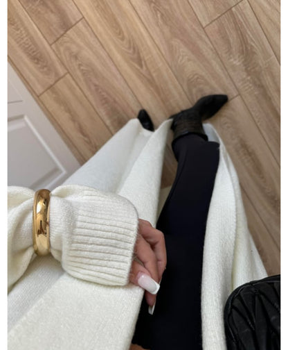White Triko Cardigan
