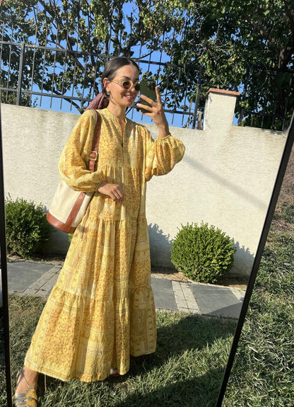 Bright Yelow Dress