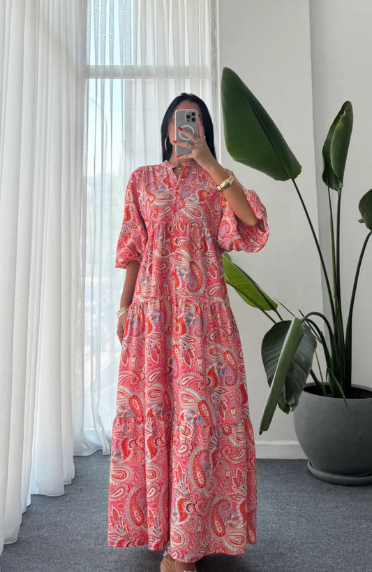 Boho Reddish Dress