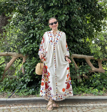 Off-white Blossom Dress