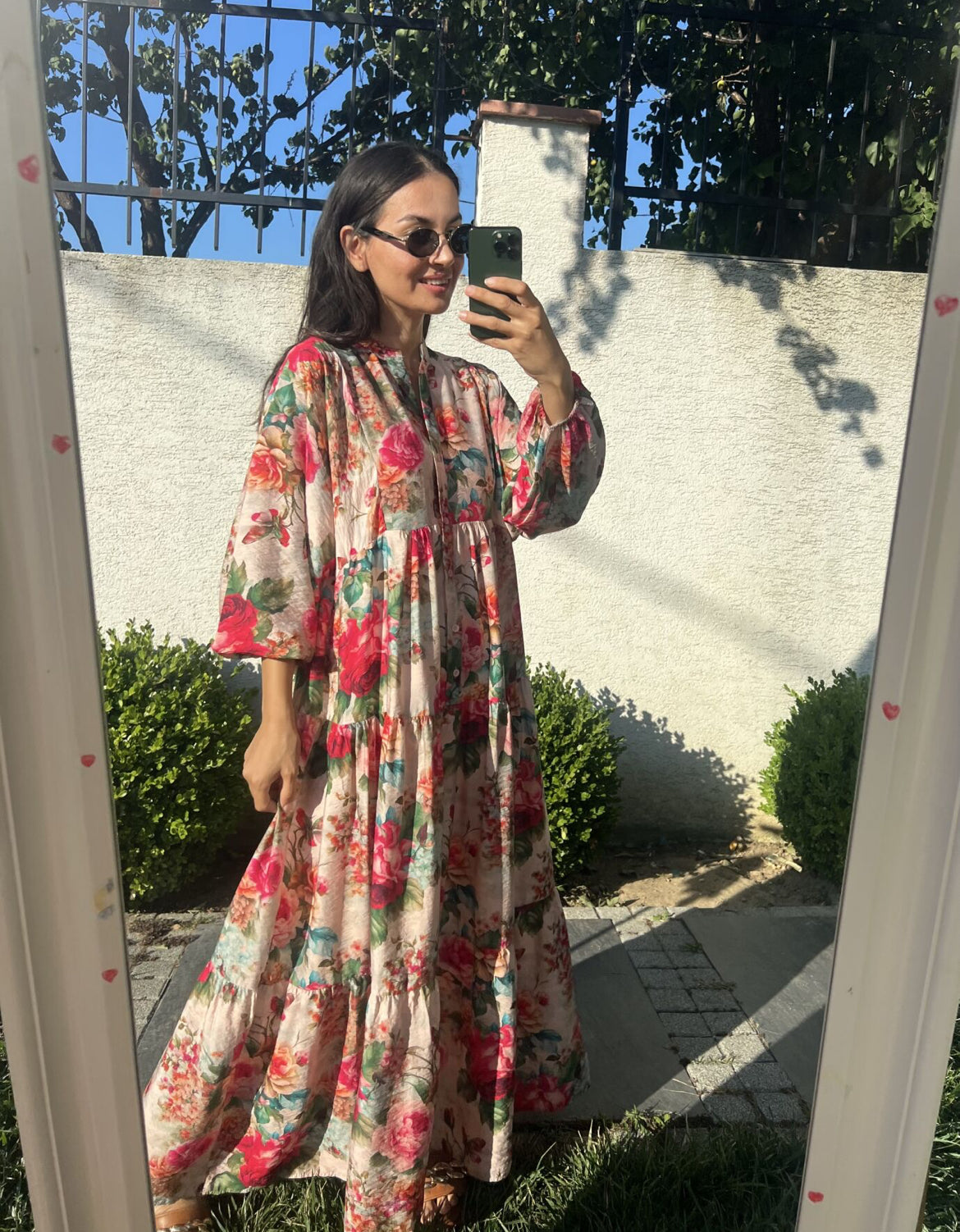 Bright Floral Dress