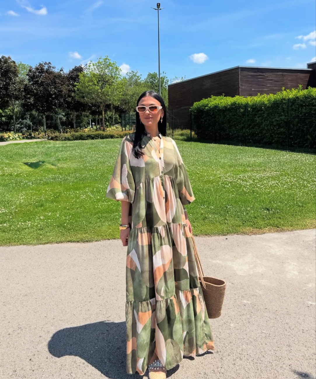 Patterned Dress