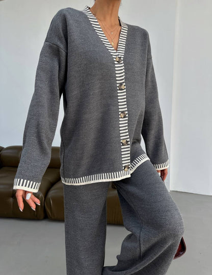 Grey Knit Set