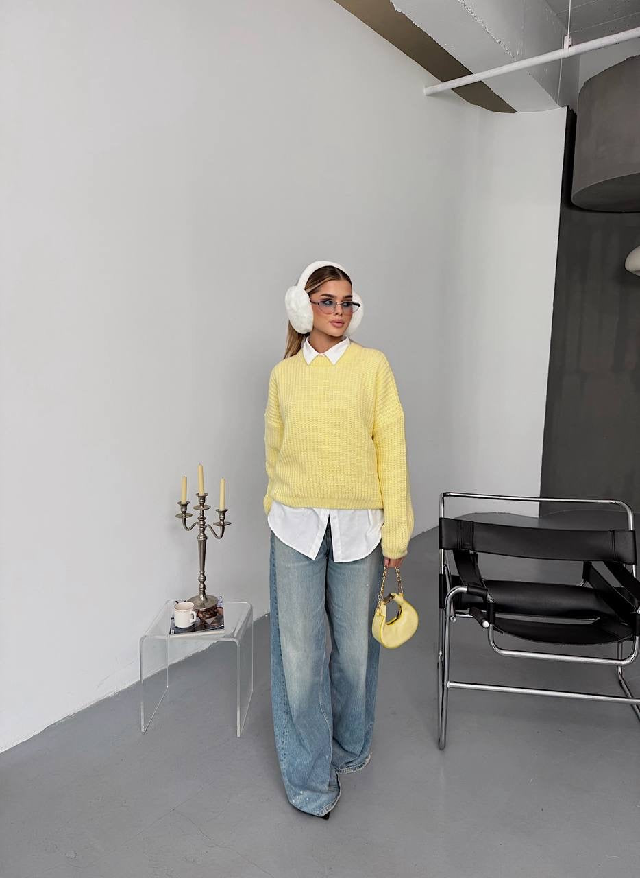 Butter Yellow Sweater